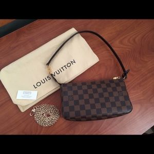 Louis Vuitton Pochette Accessoires NM Damier Ebene